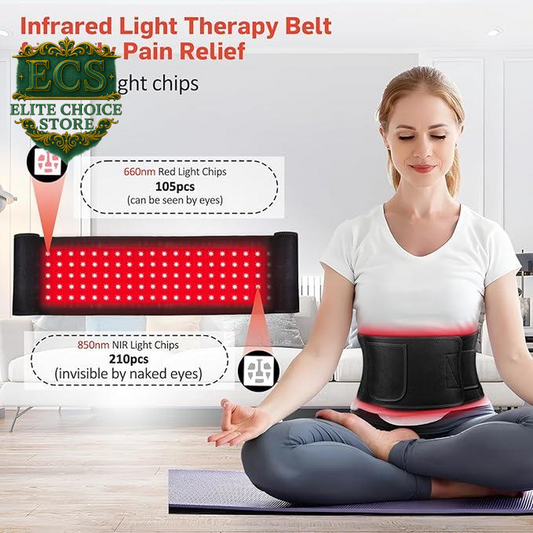 Say goodbye to muscle pain with our upgraded 3-in-1 Red & Infrared Light Therapy Belt! Perfect for shoulders and waist, it features LED beads, a timer, and remote control for ultimate convenience.✨💪 #PainRelief #RedLightTherapy
