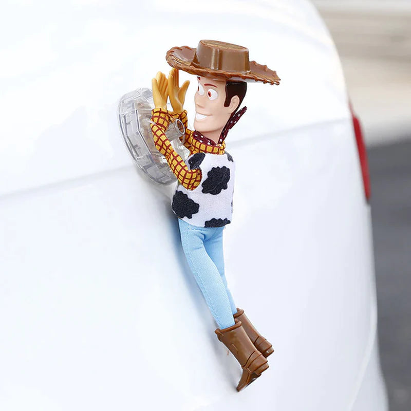 Hot Toy Story Sherif Woody Buzz Lightyear Car Dolls Plush Toys outside Hang Toy Cute Auto Accessories Car Decoration 25/35/45CM