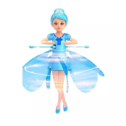 Flying Doll Dancing Simulation Helicopter Gesture Induction Machine Rotating Flying Toy Luminous Children'S Toy Gift