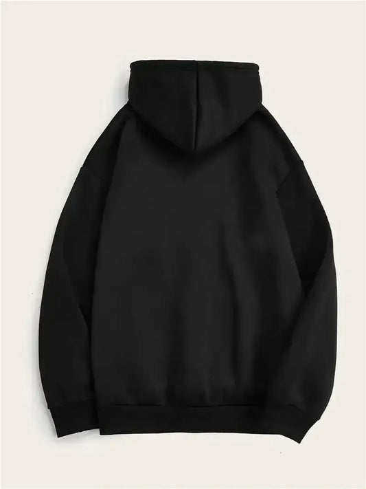 Embroidered Hooded Sweatshirt