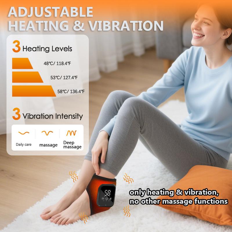 Cozy Up Your Feet Anywhere! 🌟 Rechargeable Electric Heated Foot Massager & Warmer for Ultimate Relaxation! 🦶💖