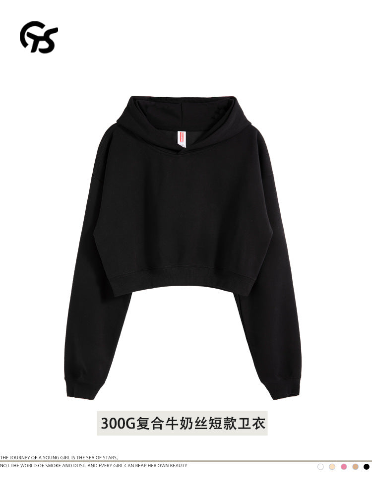 Outside The Library AG300G High Waist Short Watch Machine Vests Women 2024 Fall/winter New Joker Waist Ins Jacket
