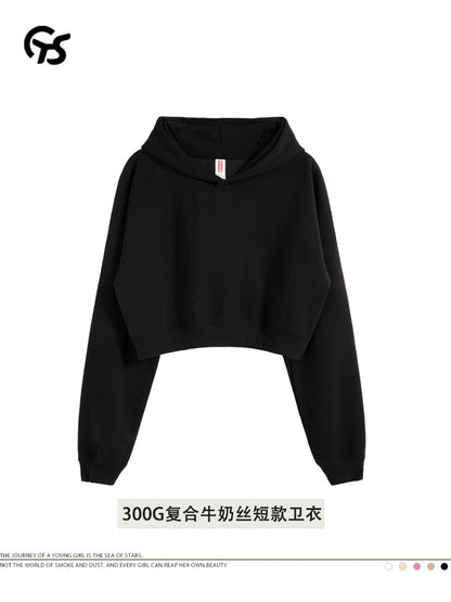 Outside The Library AG300G High Waist Short Watch Machine Vests Women 2024 Fall/winter New Joker Waist Ins Jacket