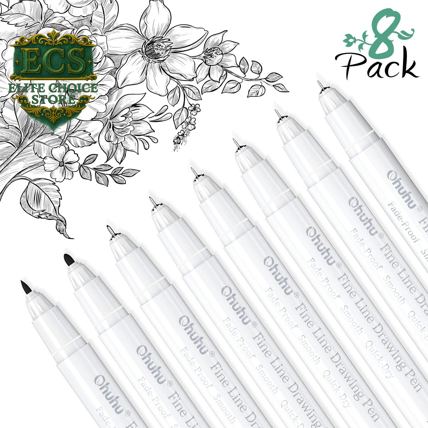 Unleash Creativity with Ohuhu 12-Pack Washable Dual Tip Markers for Kids! Perfect for Art and School Fun