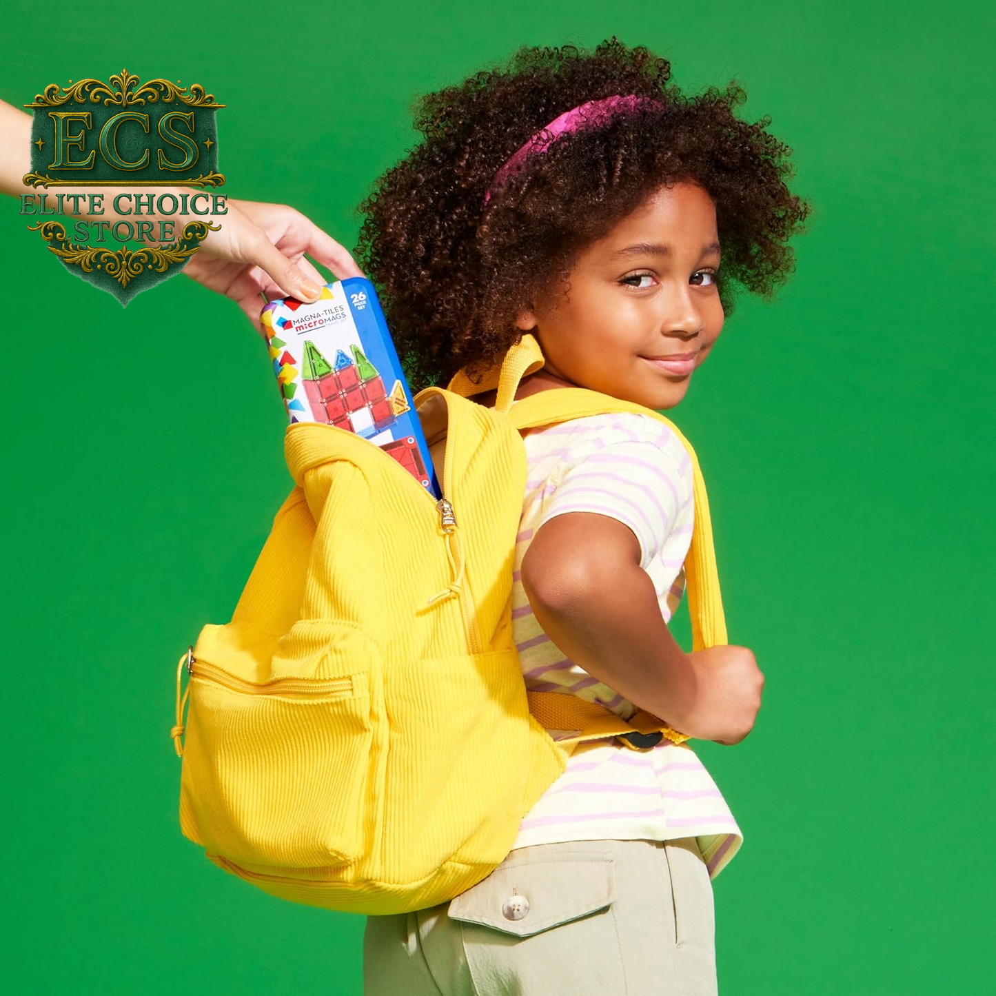 MAGNA-TILES Micromags 26-Piece Travel Magnetic Construction Set – Bold Colors, the Original Magnetic Building Brand