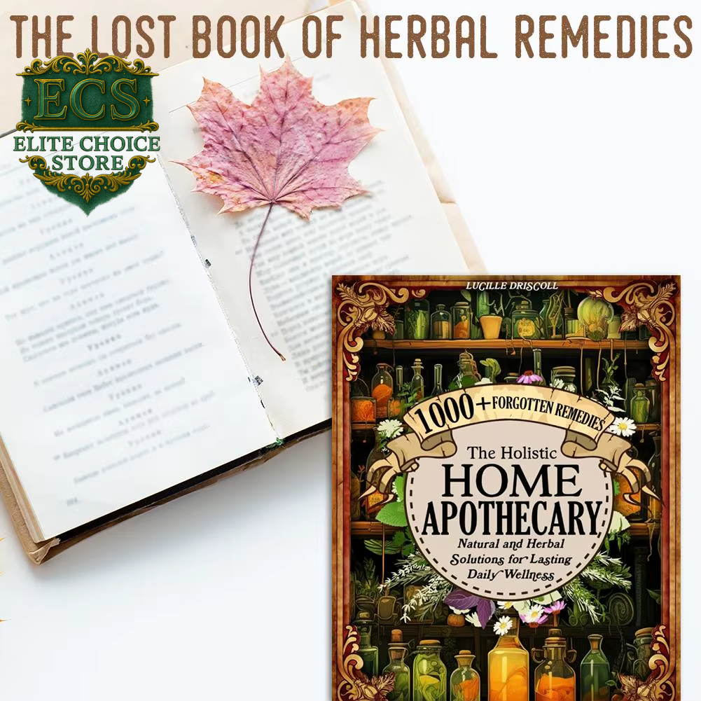 2025 New the Forgotten Home Pharmacist Book, 1000 Natural Therapies at Your Fingertips, Herbal Recipes, and Home Health Guide