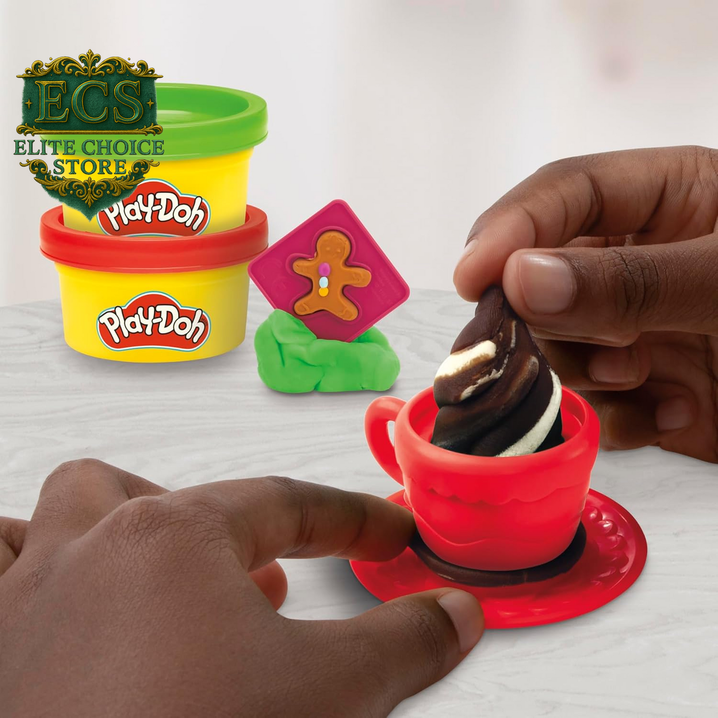 Play-Doh Holiday Advent Calendar for Kids 3 and Up, 24 Day Countdown, Multiple Surprise Gifts behind Each Door, Arts & Crafts