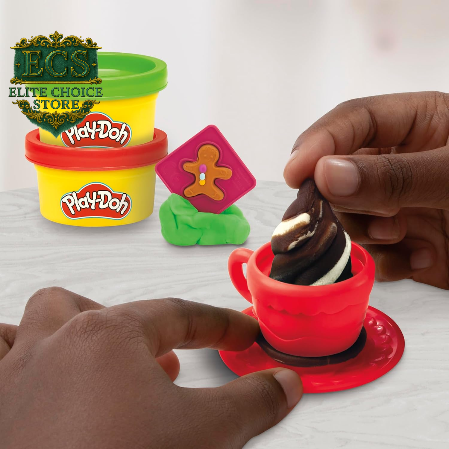 Play-Doh Holiday Advent Calendar for Kids 3 and Up, 24 Day Countdown, Multiple Surprise Gifts behind Each Door, Arts & Crafts