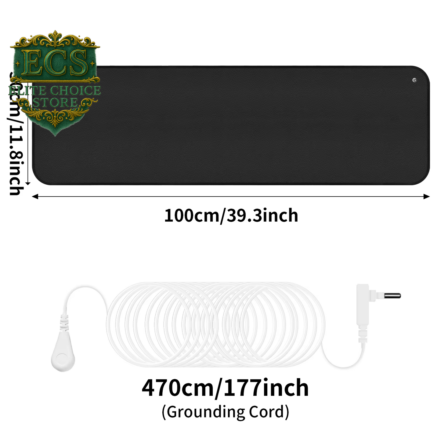 6 Size Earthing Mat Soft PU Grounding Pad for Improves Sleep Enhanced Circulation Reduces Pain Home Yoga Foot Mat Table Desk Rug