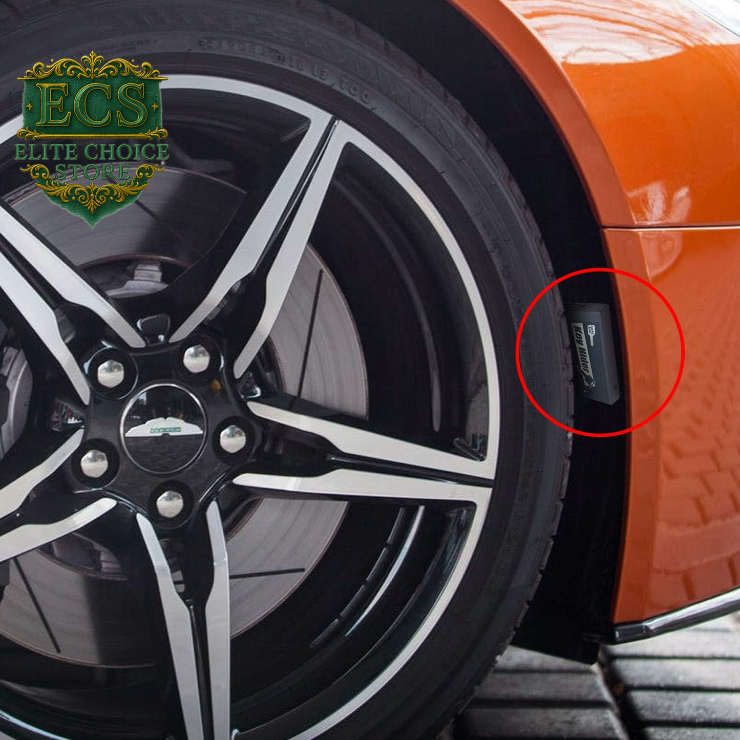 Lucky Line Extra Large Magnetic Key Hider Case Key Holder for Large Keys (91201)