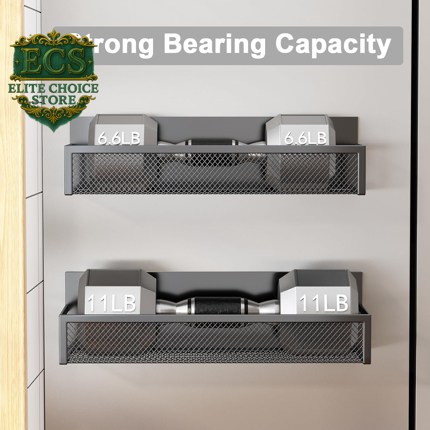 Transform your kitchen with the Aufworld Magnetic Spice Rack! 🧂✨ This 2-pack fridge organizer features moveable hooks for ultimate storage solutions. Say goodbye to clutter and hello to style! #KitchenOrganization #MagneticShelf