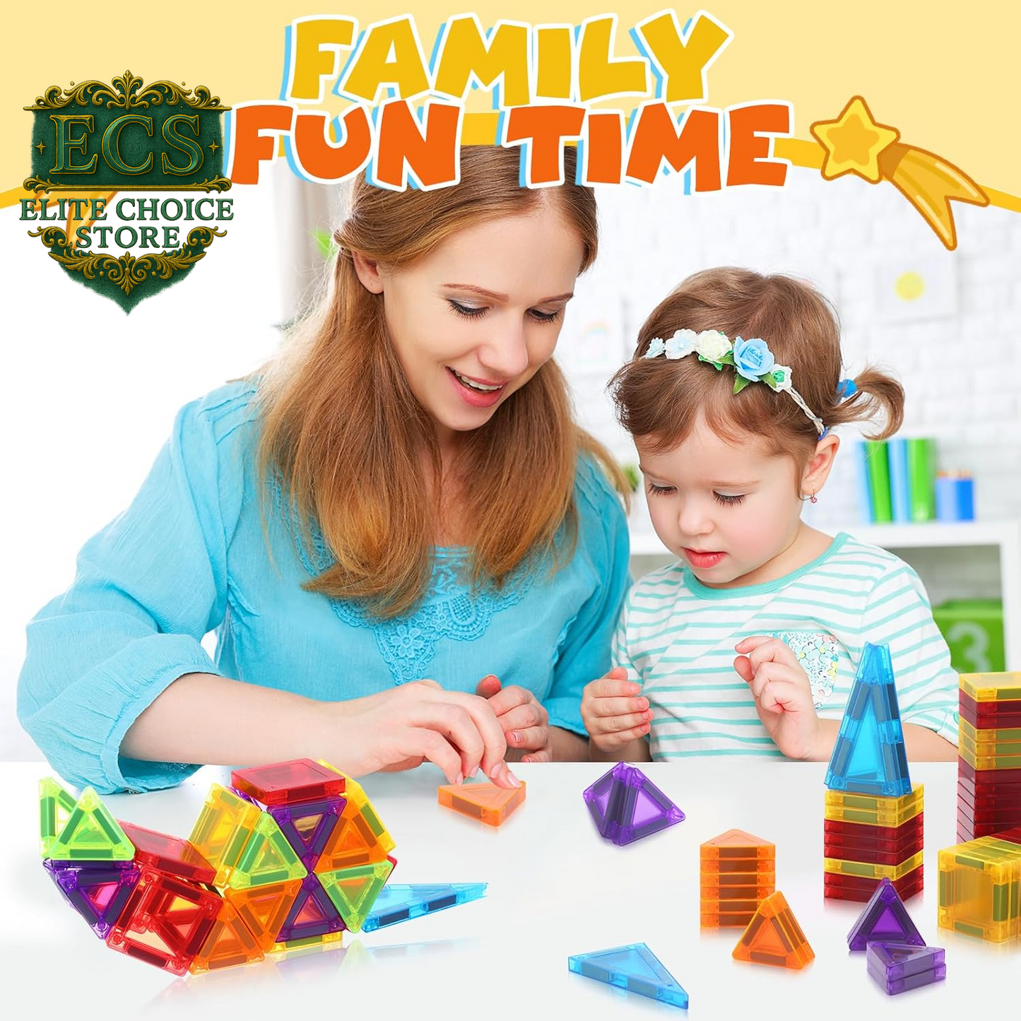 Magnetic Tiles, Travel Mini Magnetic Tiles, STEM Building Blocks Sets, Construction Travel Set Toys for Boys Girls Kids Toddlers Ages 3 4 5 6 7 8 9+ Year Old