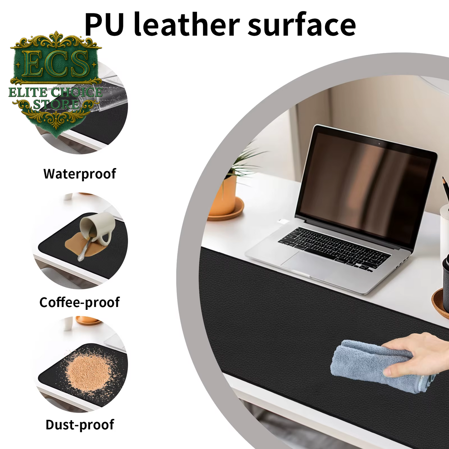 6 Size Earthing Mat Soft PU Grounding Pad for Improves Sleep Enhanced Circulation Reduces Pain Home Yoga Foot Mat Table Desk Rug