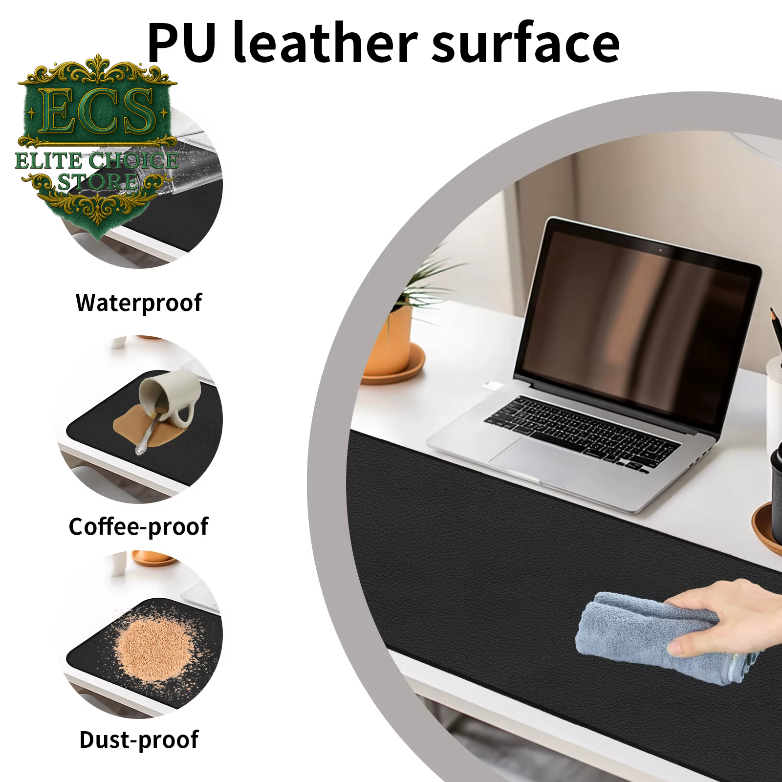 6 Size Earthing Mat Soft PU Grounding Pad for Improves Sleep Enhanced Circulation Reduces Pain Home Yoga Foot Mat Table Desk Rug