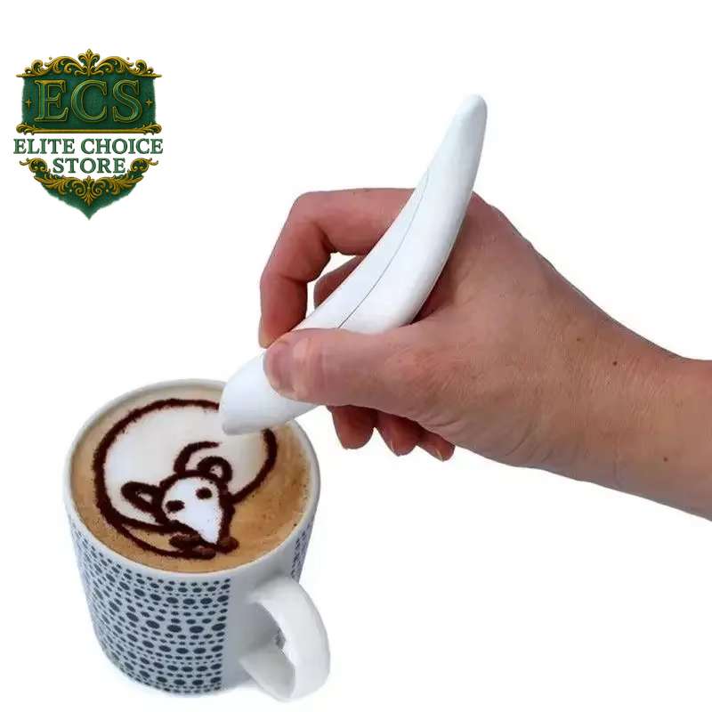 Transform Your Coffee Creations with the Electric Latte Art Pen! ☕✨ Perfect for Baristas and Home Chefs! #CoffeeArt #LatteLove