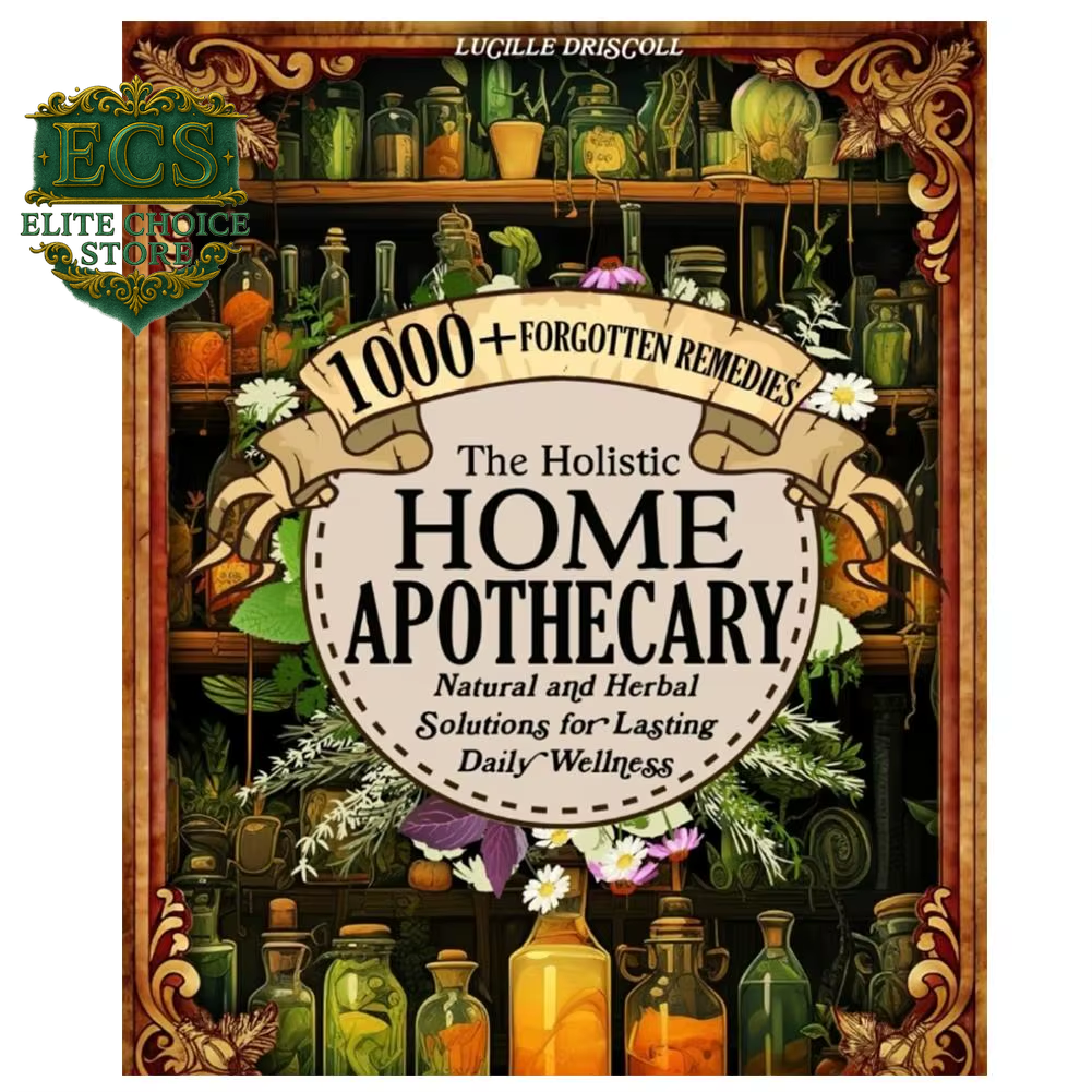 2025 New the Forgotten Home Pharmacist Book, 1000 Natural Therapies at Your Fingertips, Herbal Recipes, and Home Health Guide