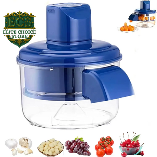 Automatic Electric Machine for Peeling Grapes, Skin Dissolving Hands-Free for Berries and Fruits, Fruit Preparation Tool, Easy P