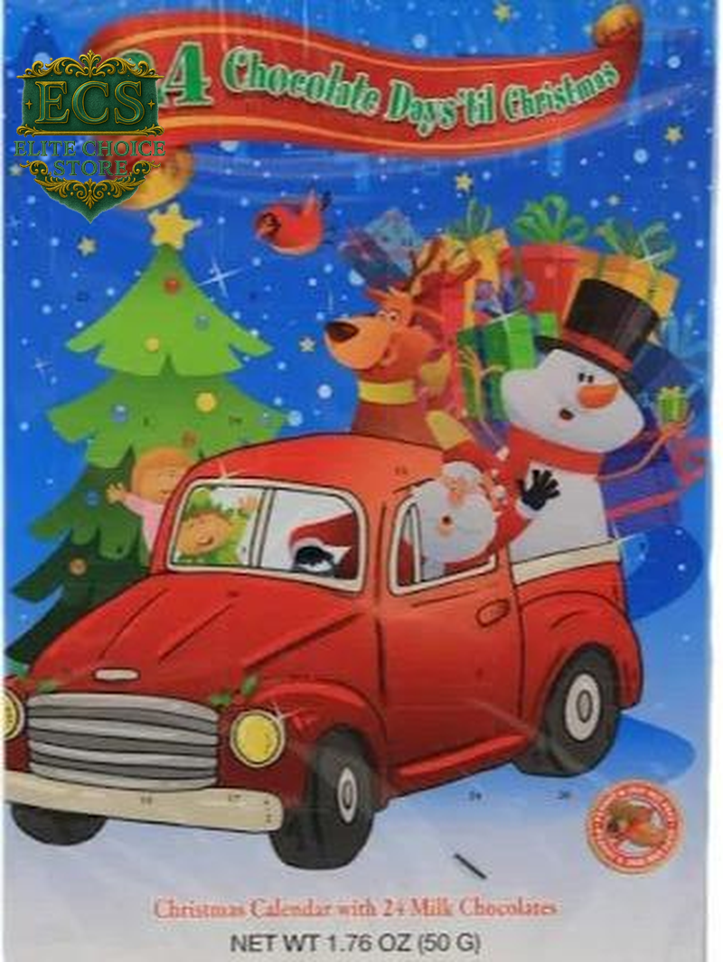 Countdown to Christmas with our Delicious Chocolate Advent Calendar! 🍫🎄✨