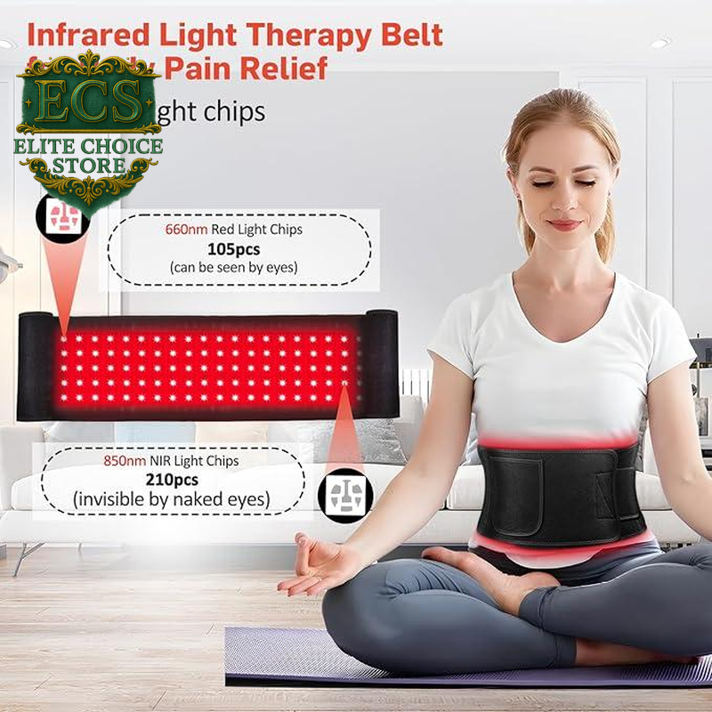 Say goodbye to muscle pain with our upgraded 3-in-1 Red & Infrared Light Therapy Belt! Perfect for shoulders and waist, it features LED beads, a timer, and remote control for ultimate convenience.✨💪 #PainRelief #RedLightTherapy