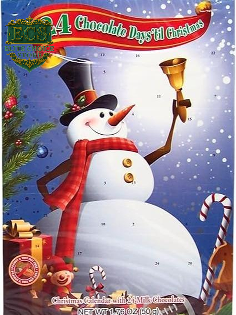 Countdown to Christmas with our Delicious Chocolate Advent Calendar! 🍫🎄✨