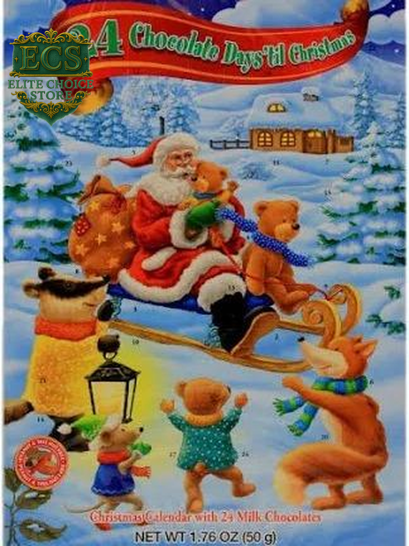 Countdown to Christmas with our Delicious Chocolate Advent Calendar! 🍫🎄✨