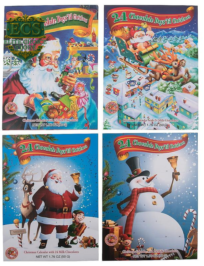 Countdown to Christmas with our Delicious Chocolate Advent Calendar! 🍫🎄✨