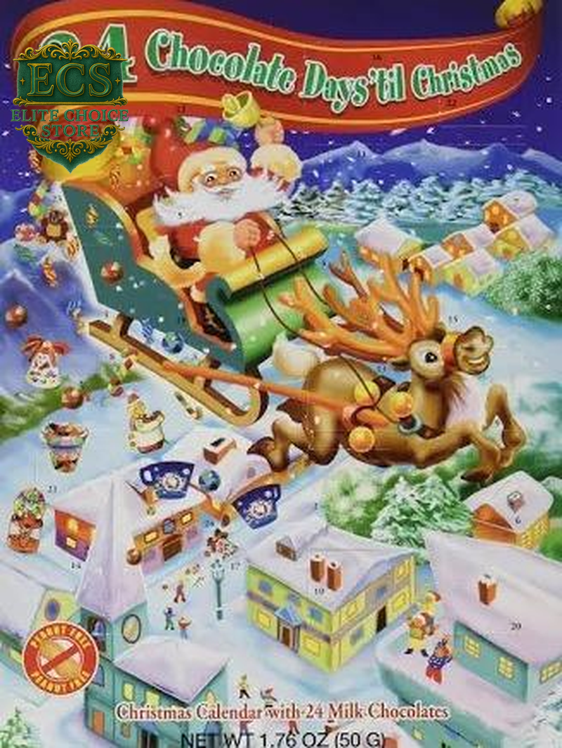 Countdown to Christmas with our Delicious Chocolate Advent Calendar! 🍫🎄✨