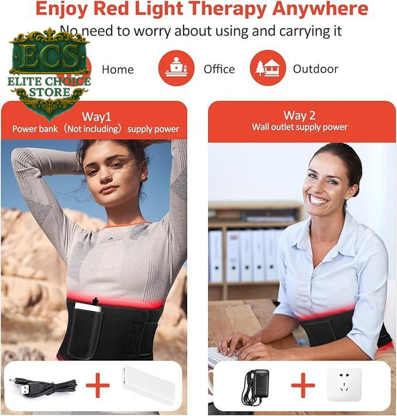 Say goodbye to muscle pain with our upgraded 3-in-1 Red & Infrared Light Therapy Belt! Perfect for shoulders and waist, it features LED beads, a timer, and remote control for ultimate convenience.✨💪 #PainRelief #RedLightTherapy